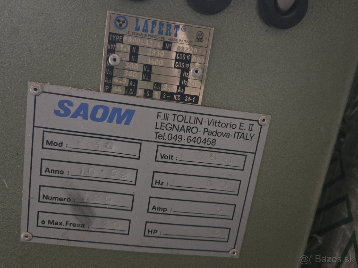 Vrchná freza Saom - 2