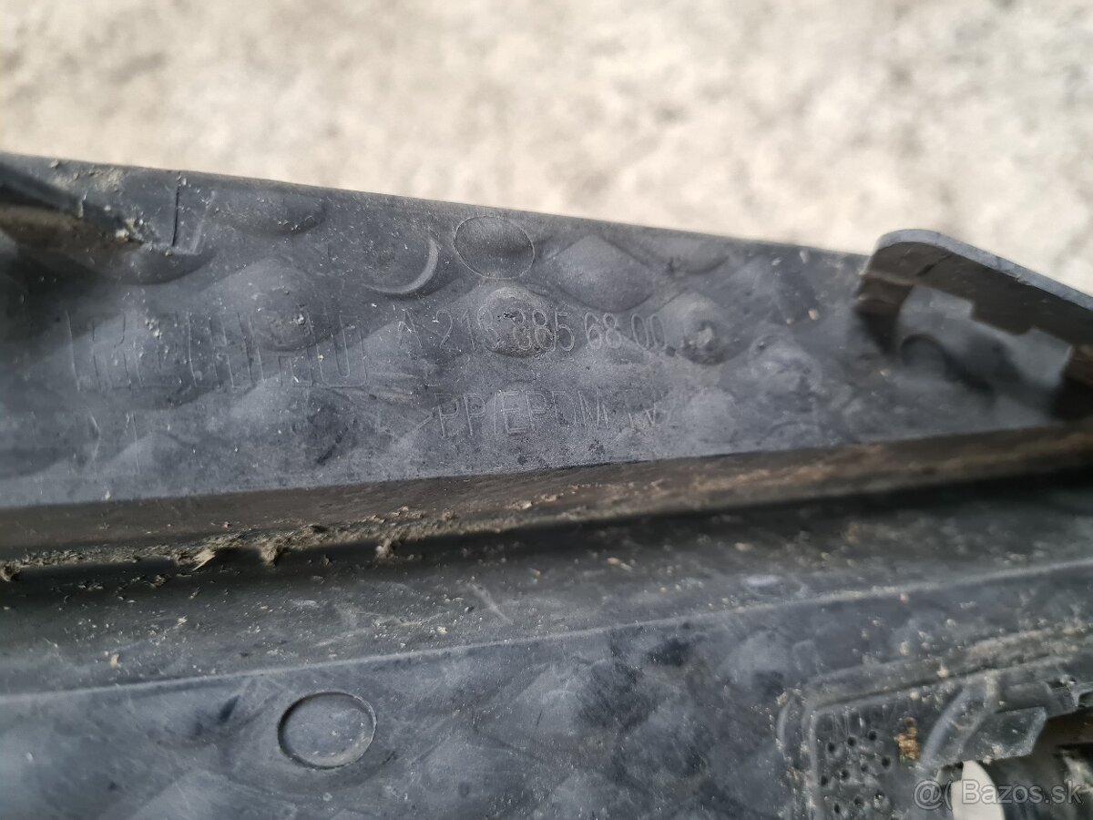 Podnárazník a mriežky Mercedes-Benz E 2017 - 2