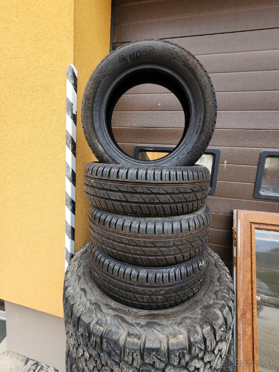Predám letné pneumatiky 185/60r15 - 2