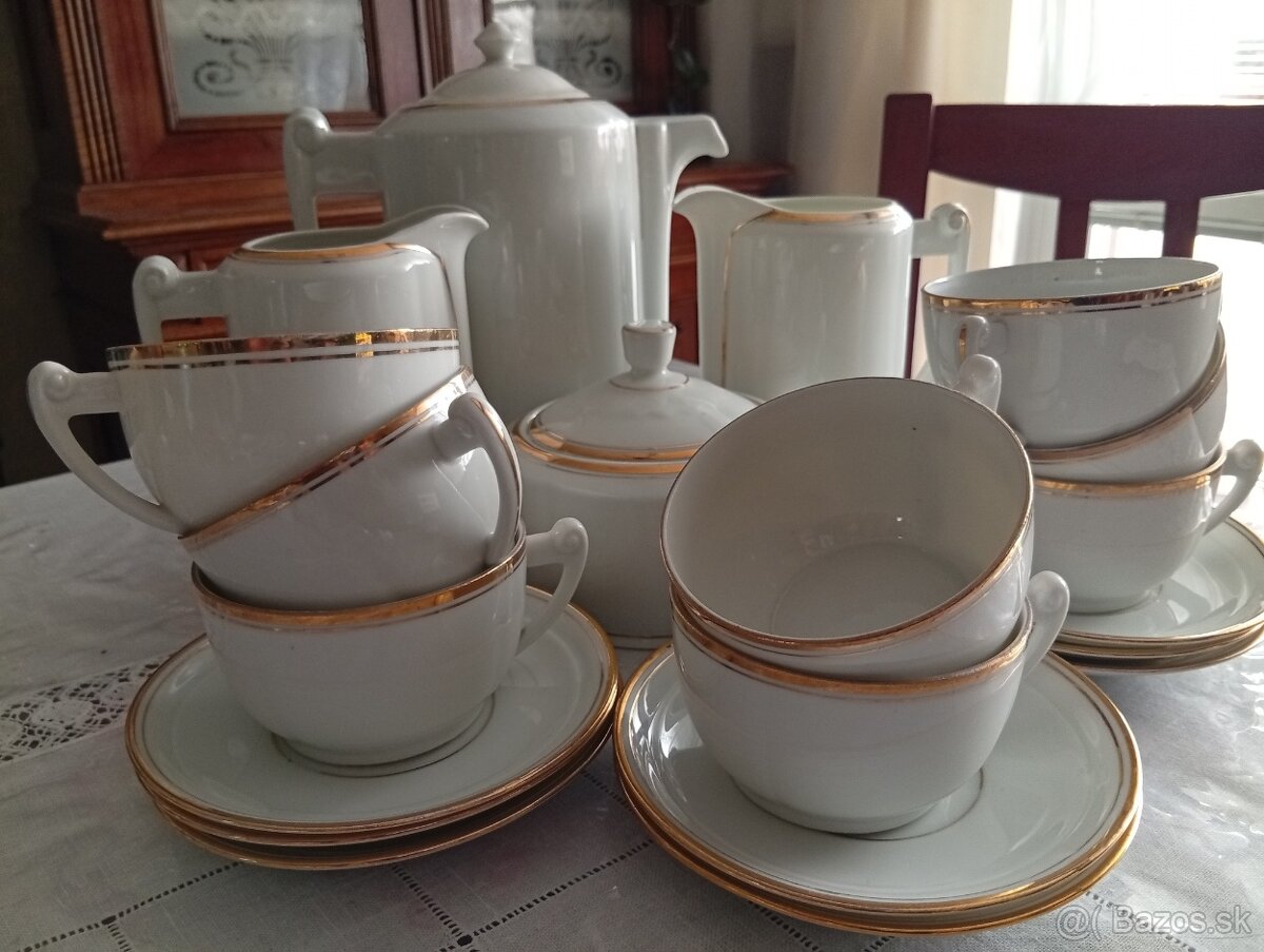 Prvorepublikový Art Deco servis - 2