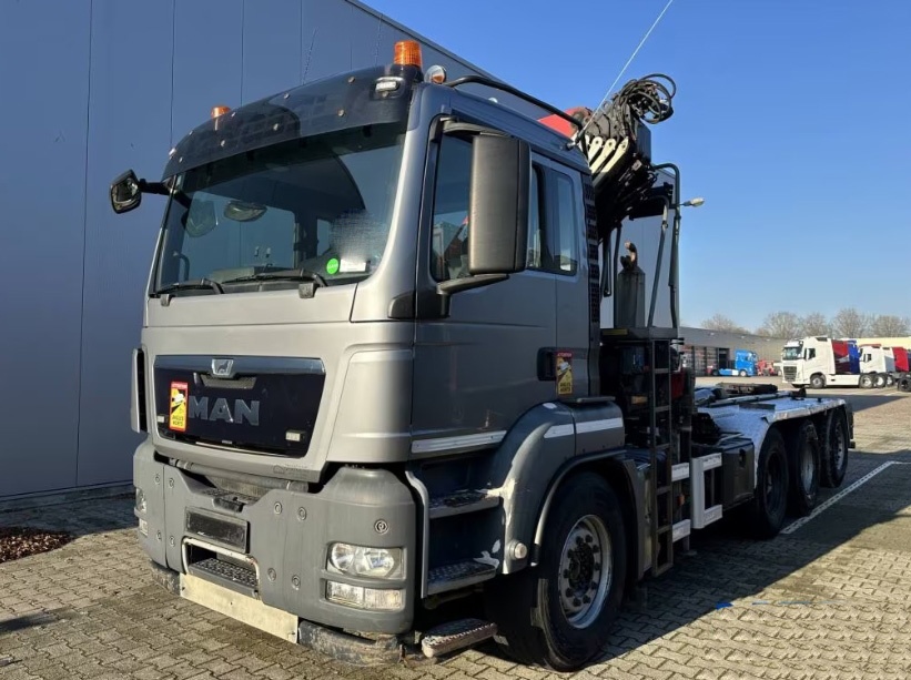 MAN TGS 420 8x4 E5 - nosič kontejnerů s HDS - 2