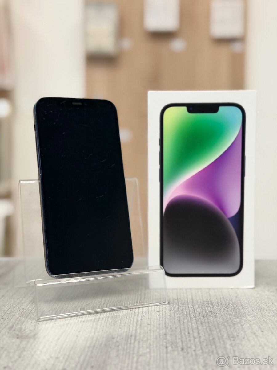 100% BATÉRIA - Apple iPhone 12 64GB Black - 2