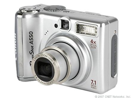 Canon PowerShot A550 - 2