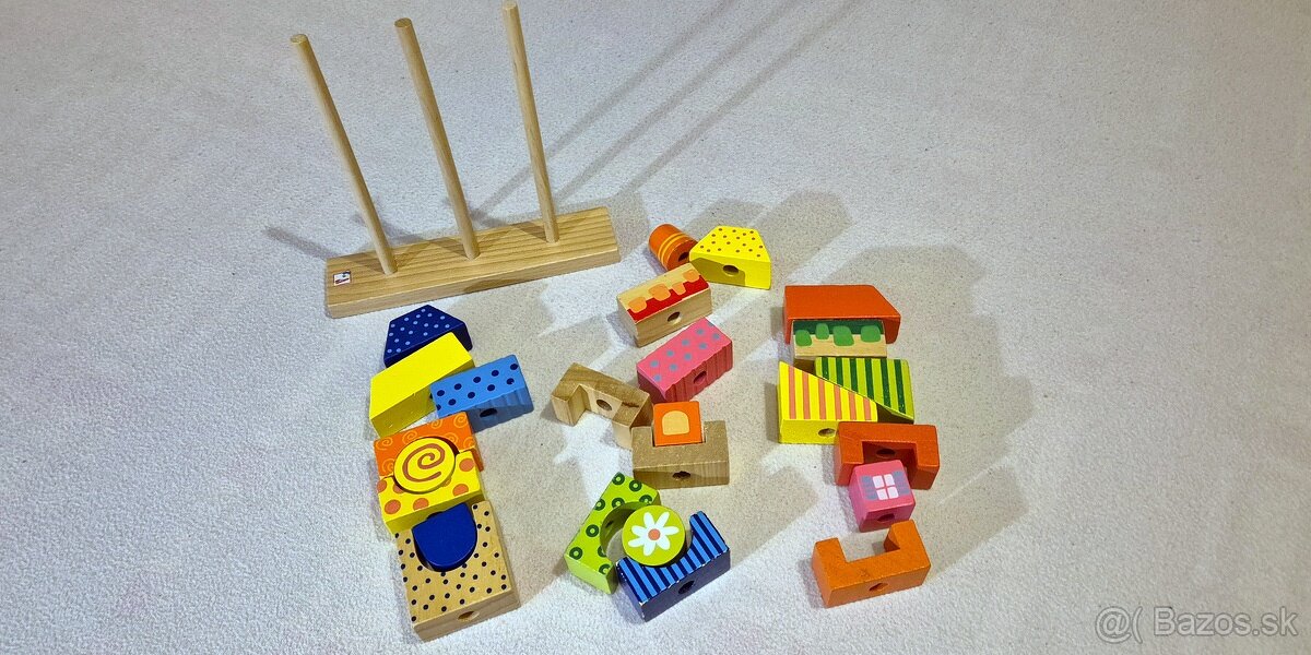 drevená skladačka Domček - 2