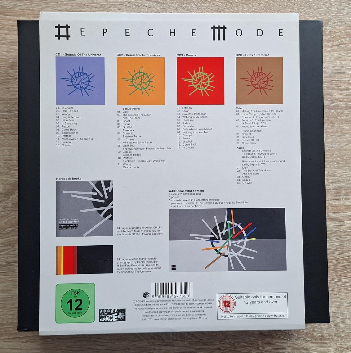 Depeche Mode Sounds of the Universe Deluxe Box Set - 2