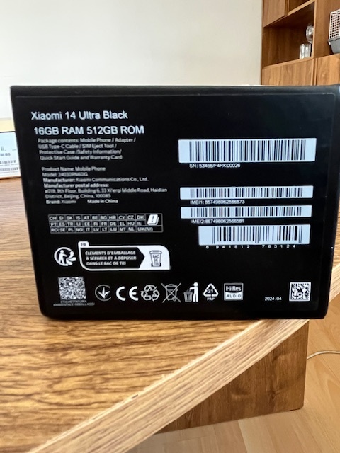 Predám Xiaomi 14 Ultra 16GB/512GB Black - 2