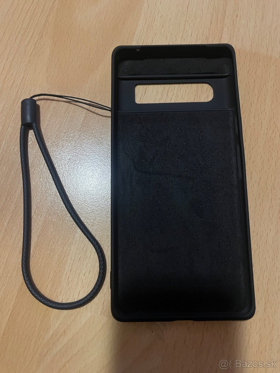 Nový čierny kryt so šnúrkou na Google Pixel 6 PRO - 2
