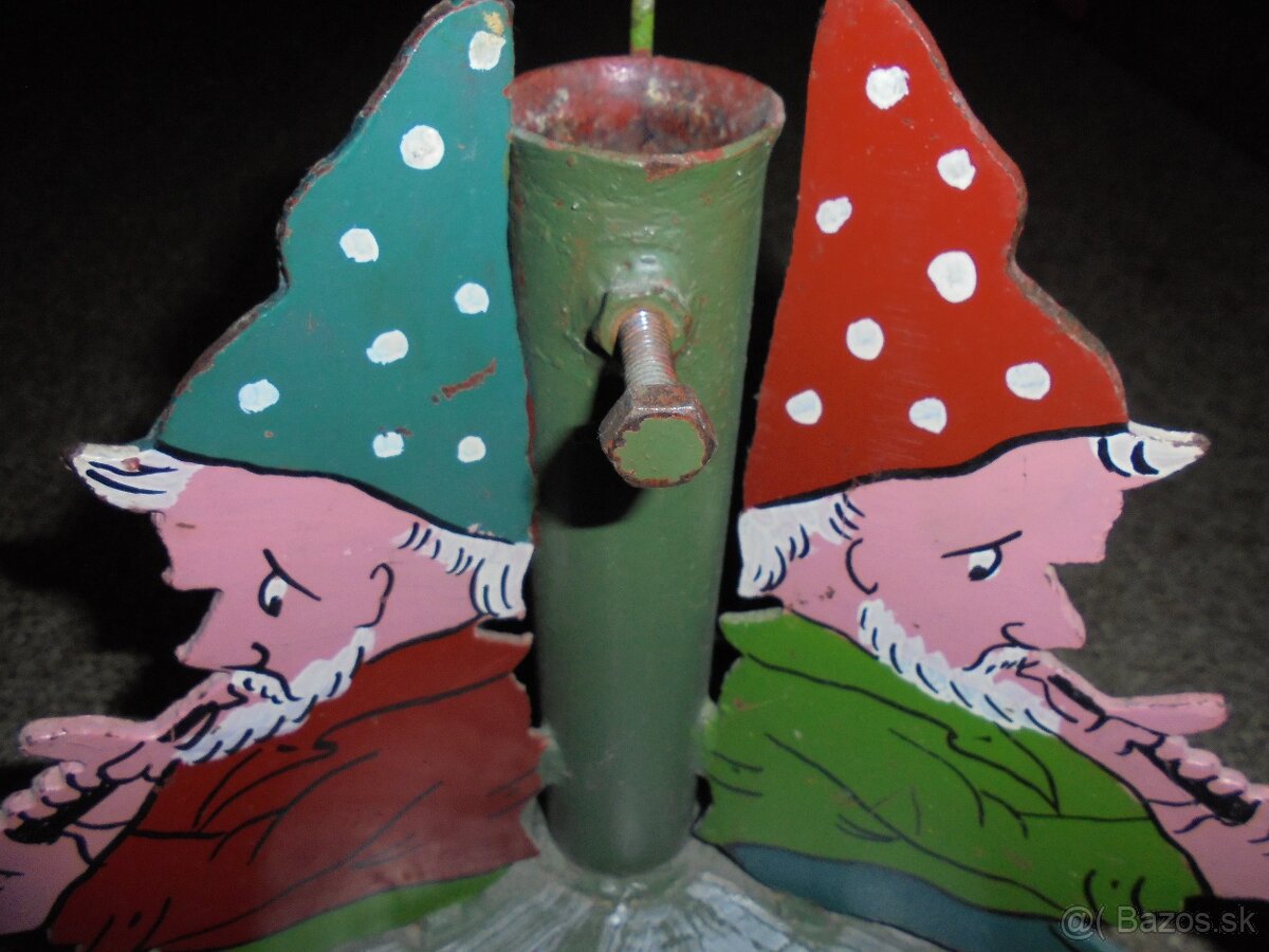 RETRO kovový stojan na stromček - 2