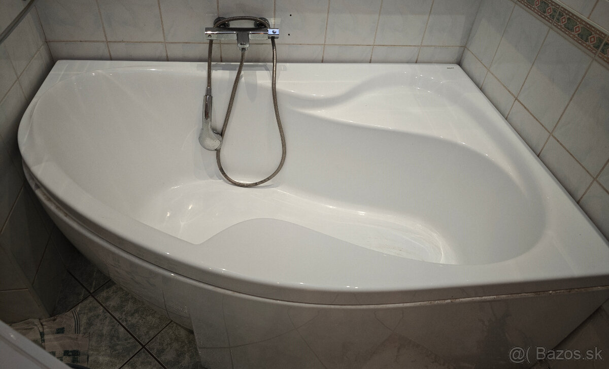 Rohová vaňa RAVAK ROSA II 160x105cm - 2