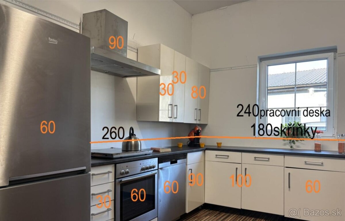 Krémová moderná kuchyňa MARGOT - 2