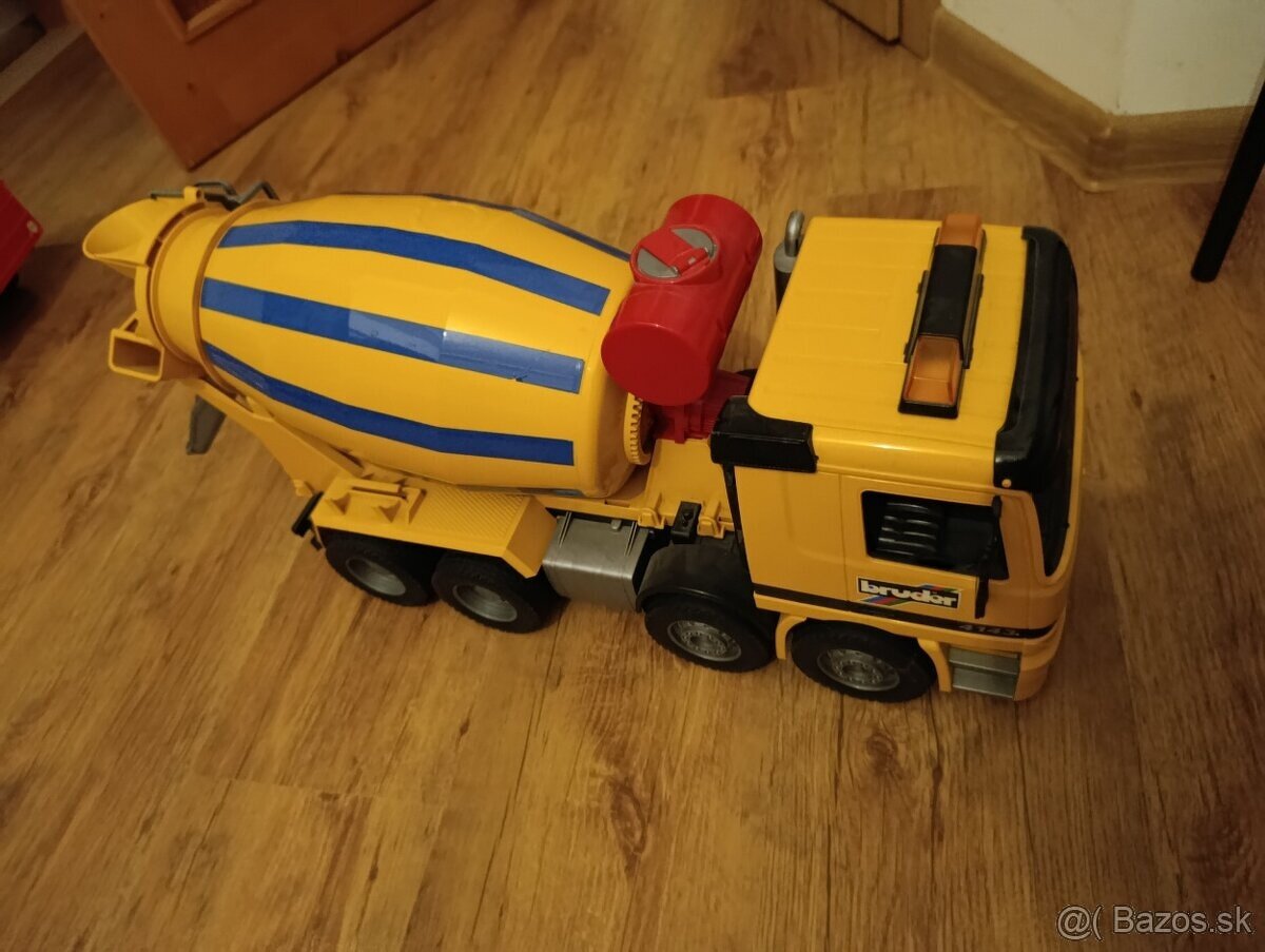 BRUDER , bruder auta miešačka, buldozér - 2