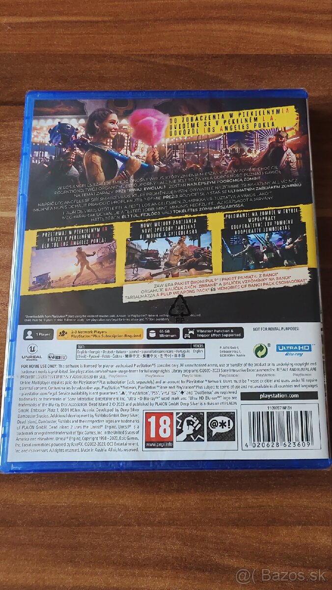 Predám novú hru DEAD ISLAND 2 CZ (Pulp Edition) PS5. - 2