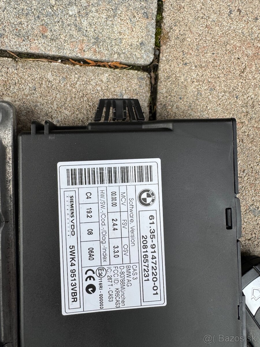 bmw e90/91 dde cas kluč - 2