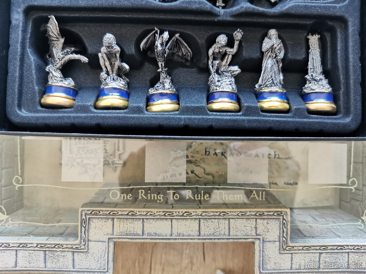 Pán prsteňov - exkluzívne cínové šachové figúrky DELUXE - 2