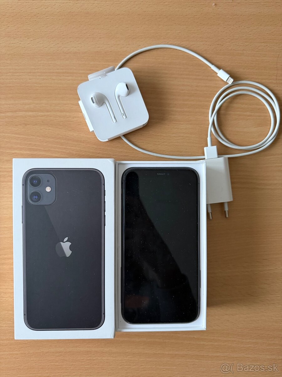 Iphone 11 128GB +nabíjačka, sluchadlá - 2