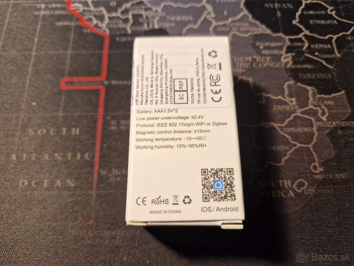 Tuya WiFi senzor okna dverí - 2