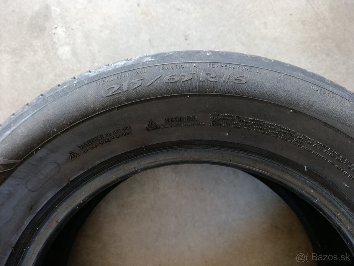 Letné pneumatiky 215/65 R16 - 2