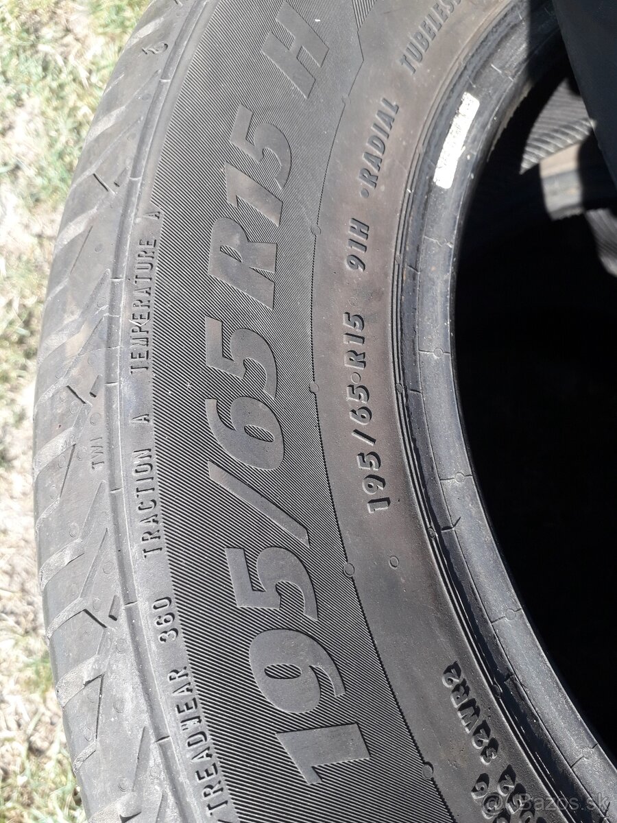 195/65 r15 letne pneumatiky matador - 2