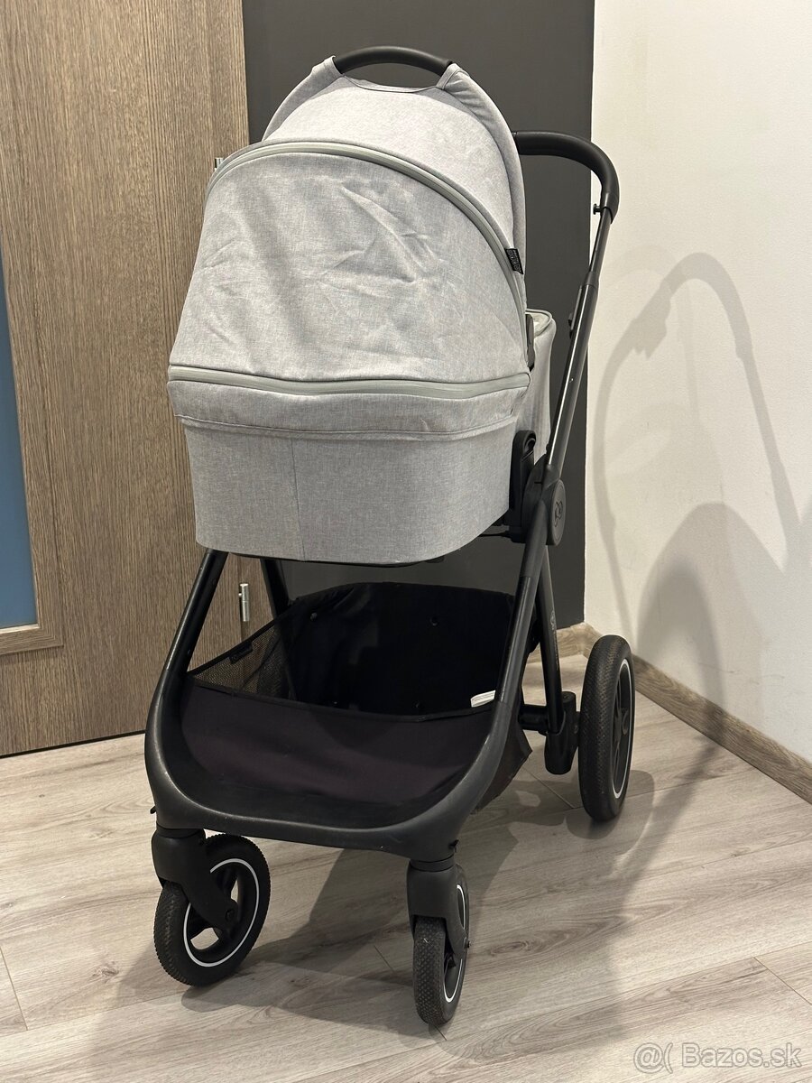 KINDERKRAFT Kočík Everyday 2v1 Light Grey - 2