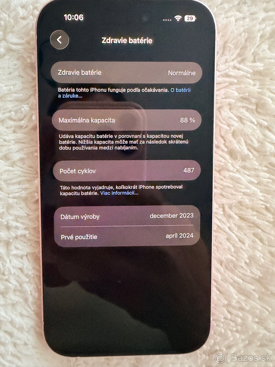 iPhone 15 128gb ruzovy - 2