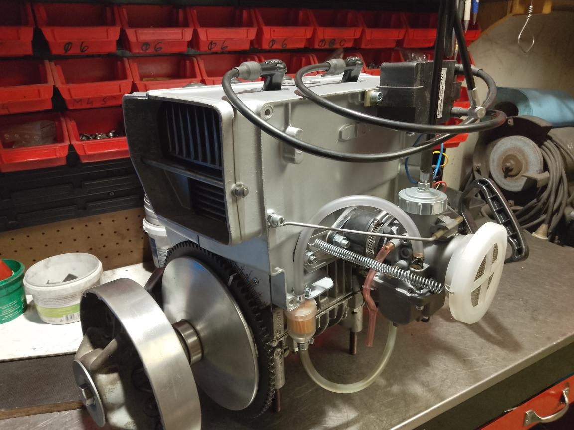 Motor pro sněžný skútr Buran RMZ 640 - 2