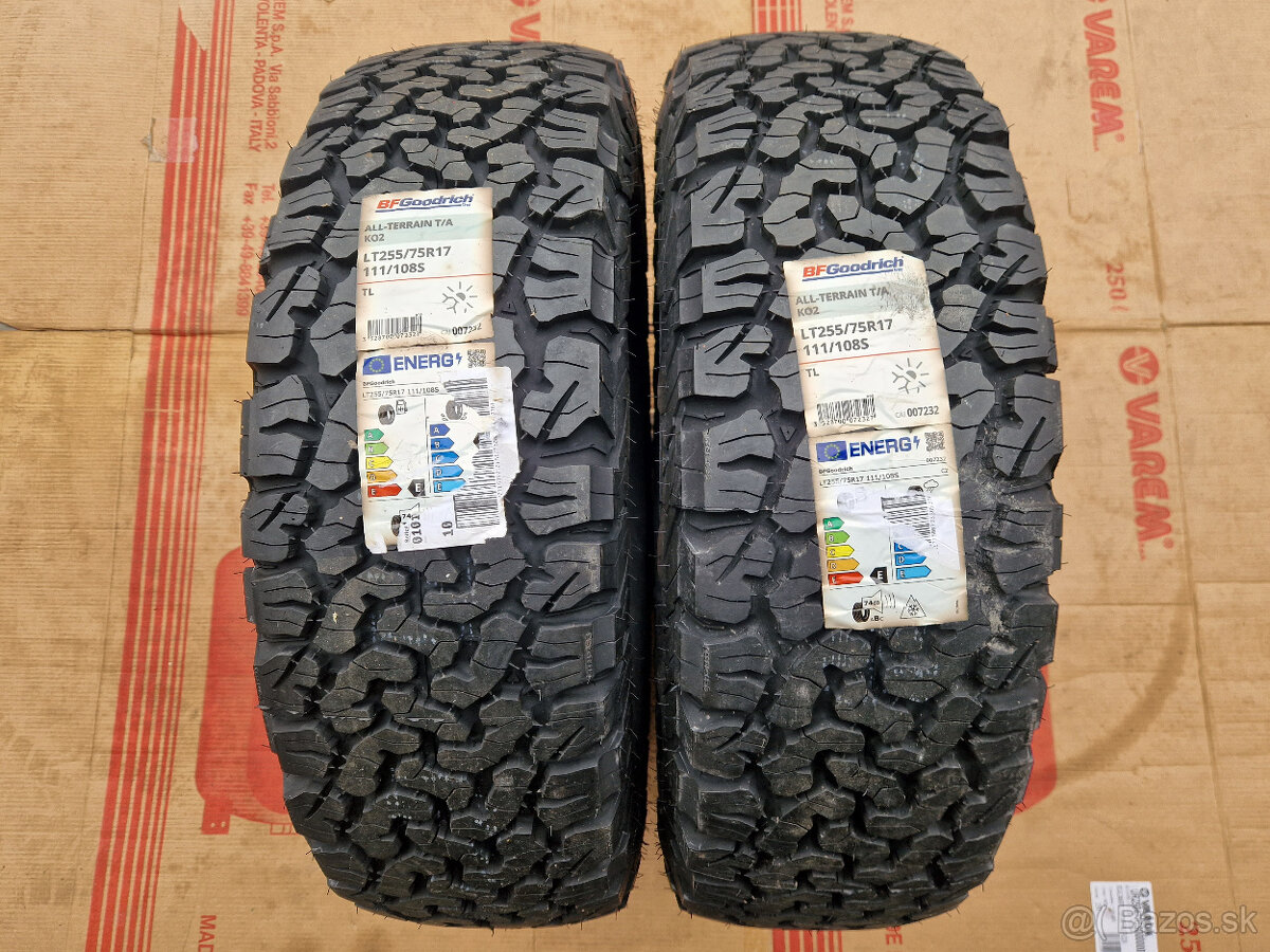 255/75 r17 zimne celorocne pneumatiky 255 75 17 255/75/17 - 2