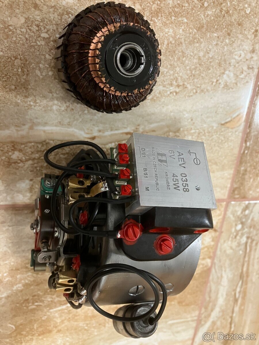 Jawa pérak 350/18 - zapalovanie po GO - 2