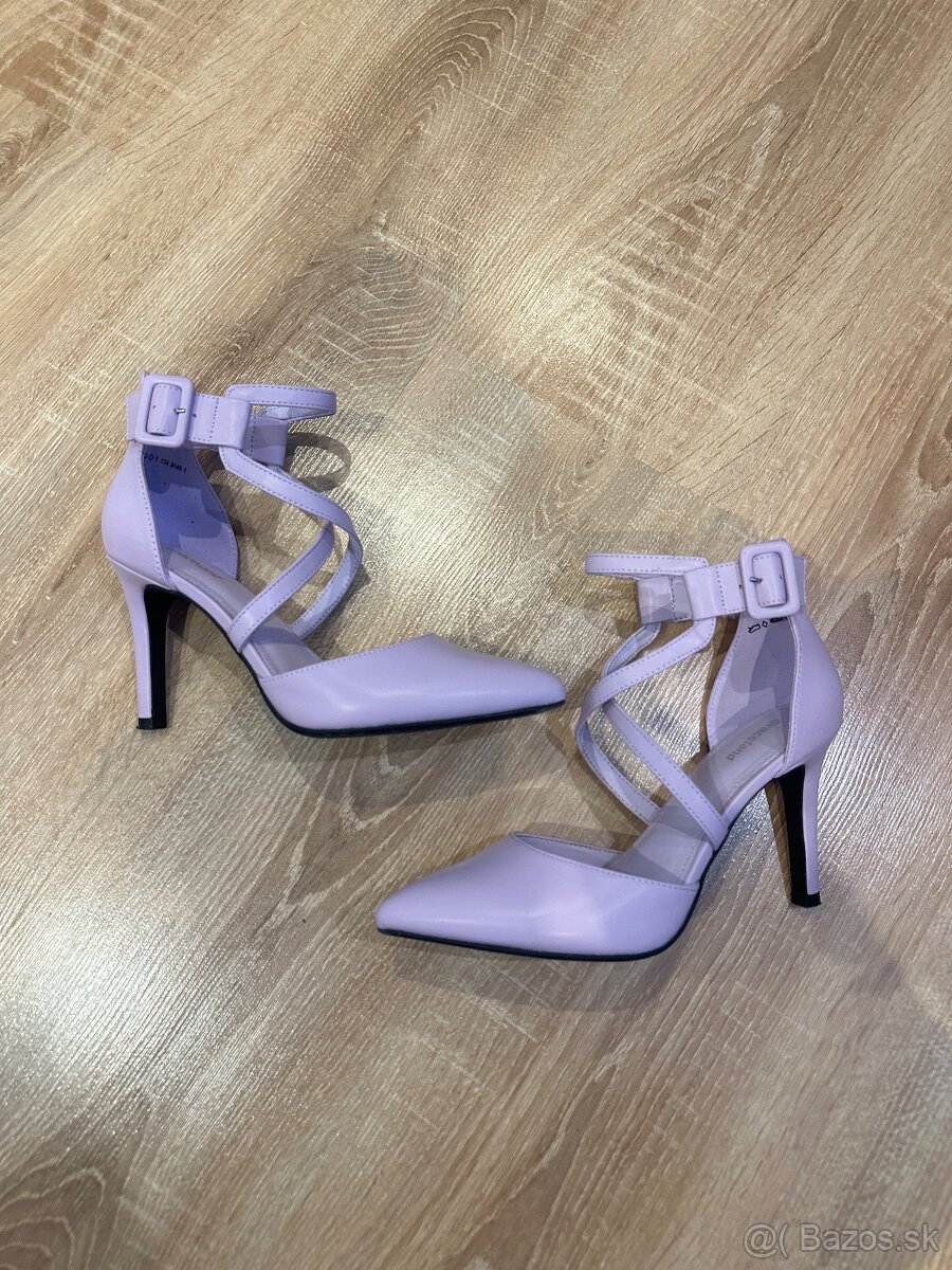 Dámske fialové lodičky - 2