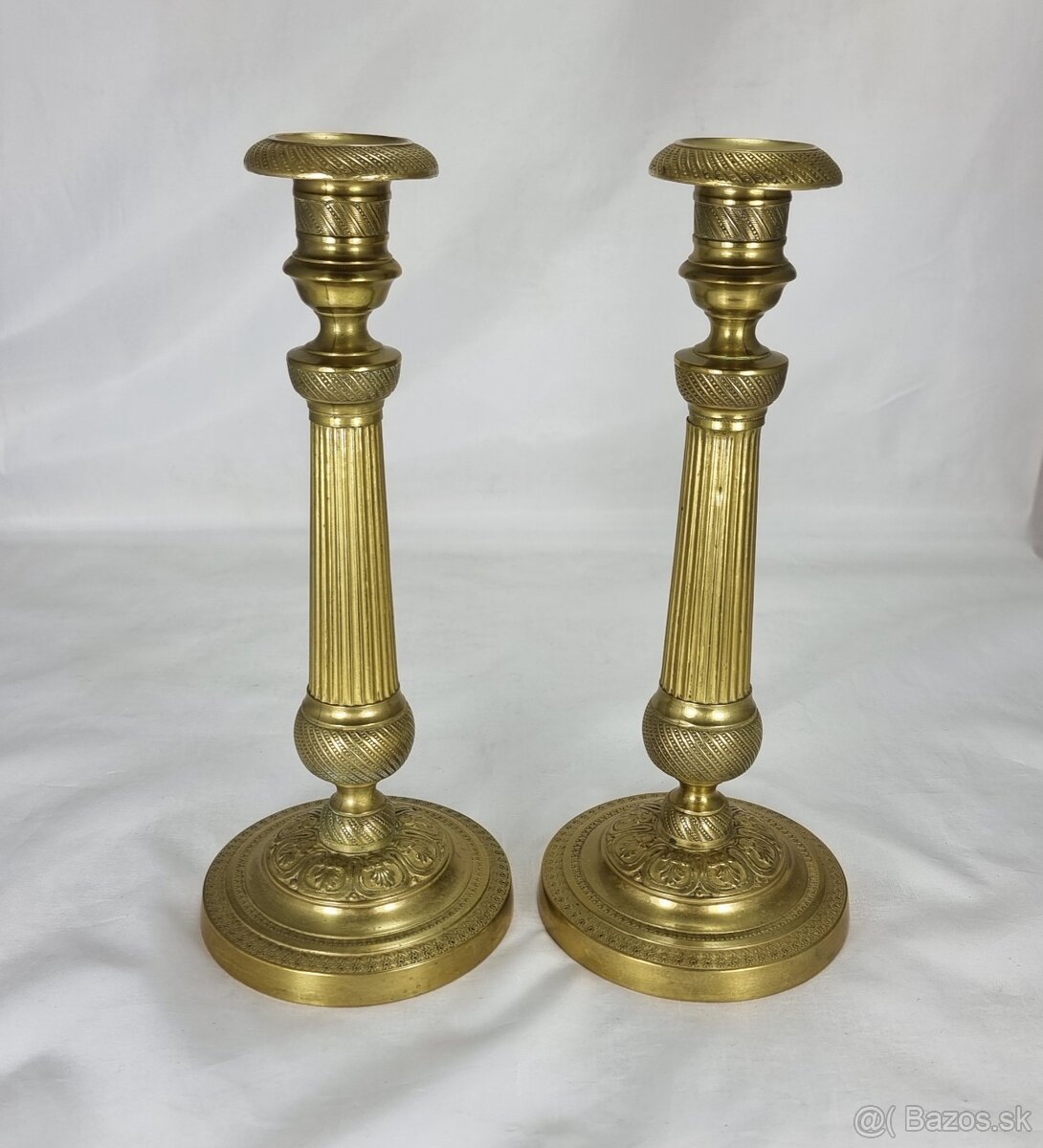 Vyše 200. ročné svietniky /EMPÍR /. - 2