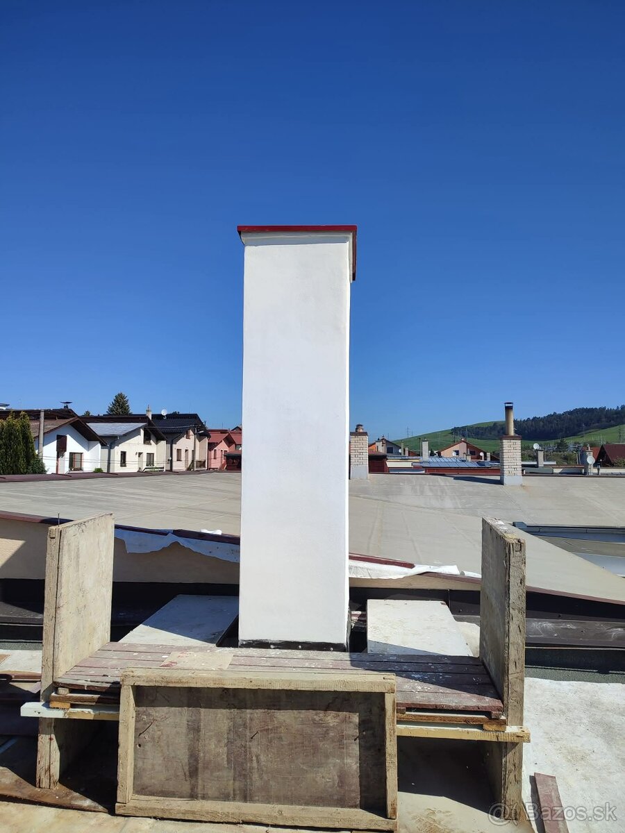 Komíny a oplechovanie-kompletne práce - 2