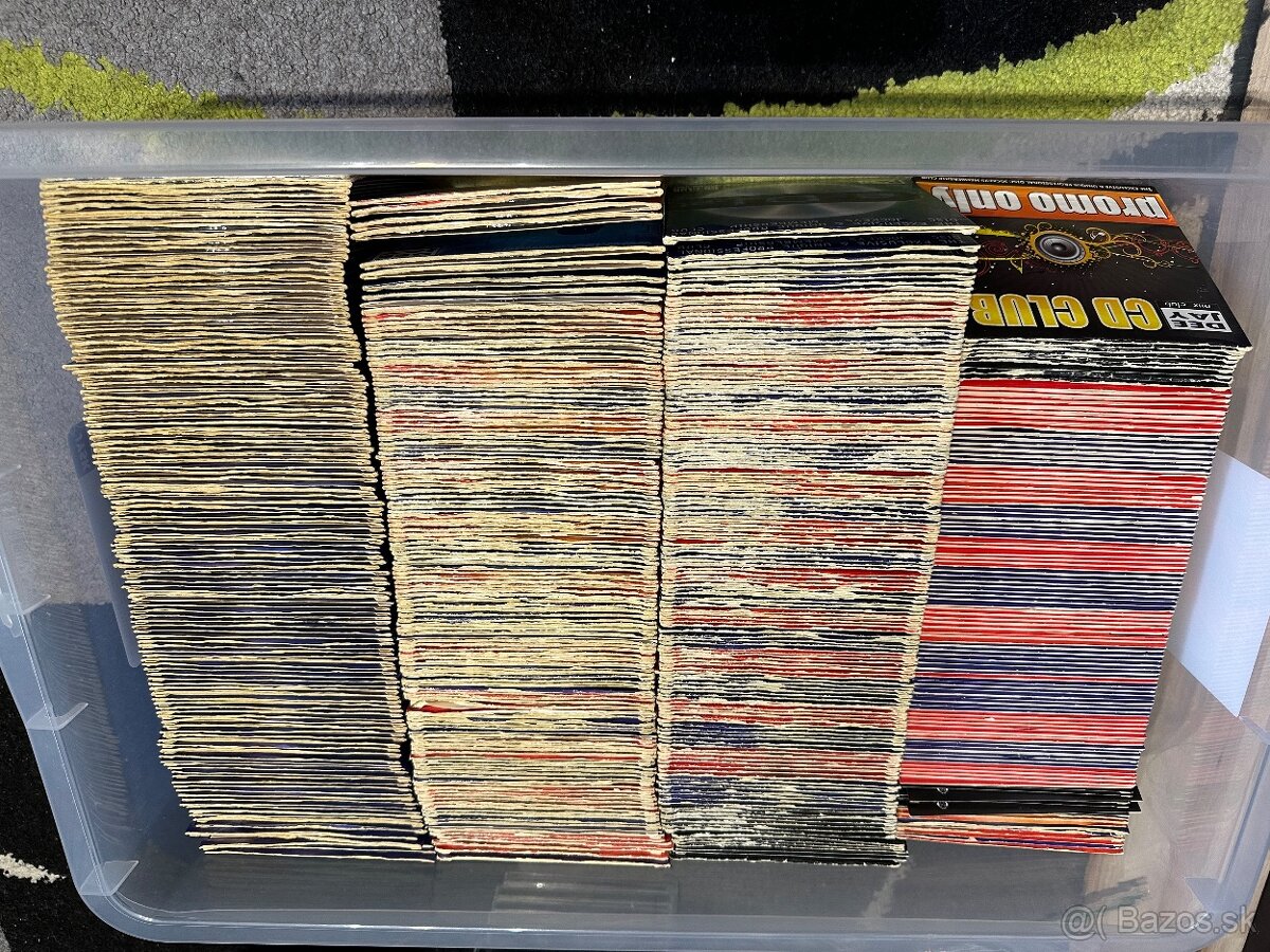 CD vyberovky DeeJay mix club, cca 370ks - 2