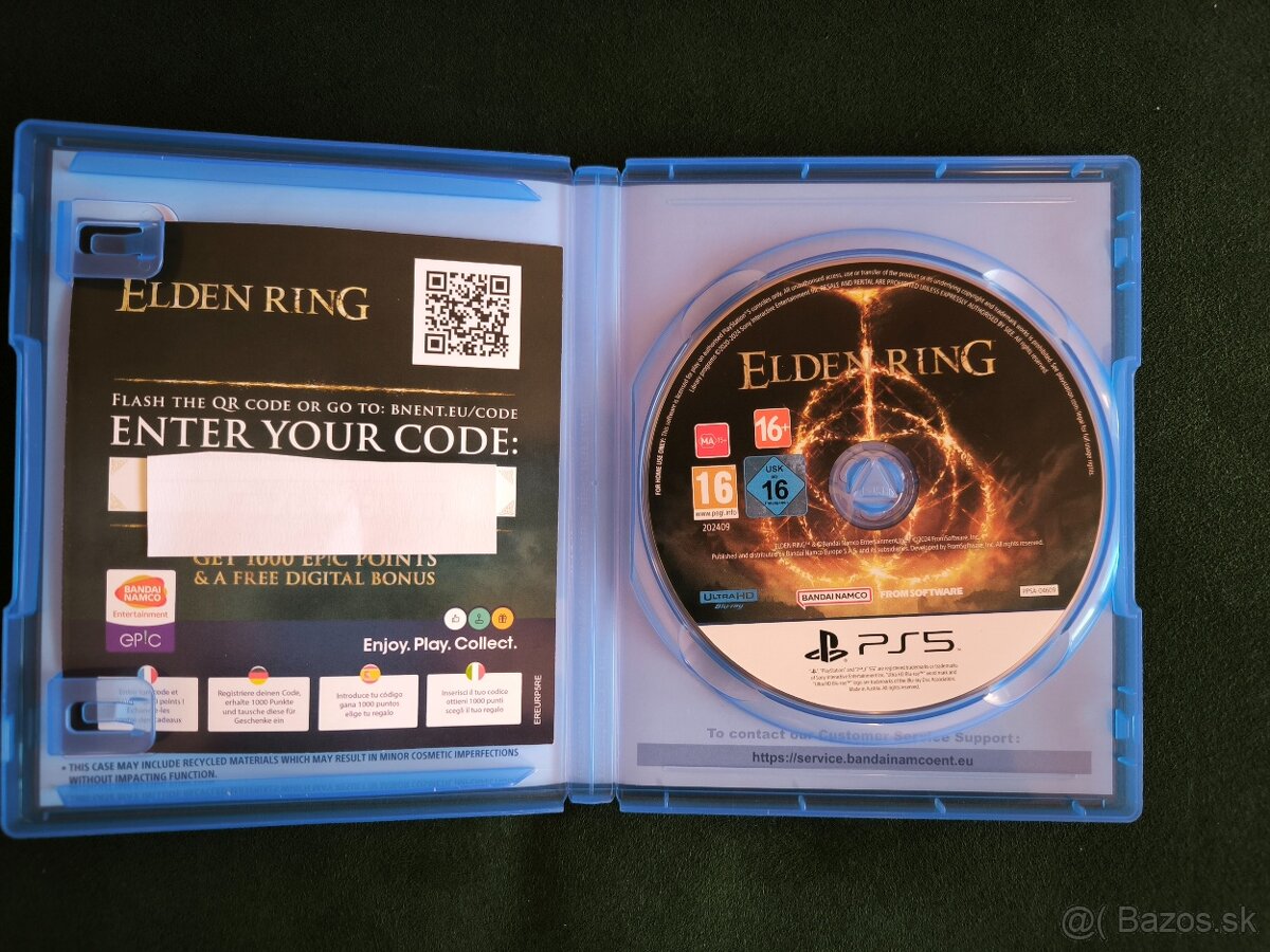 Elden Ring PS5 + Nepoužitý kód - 2