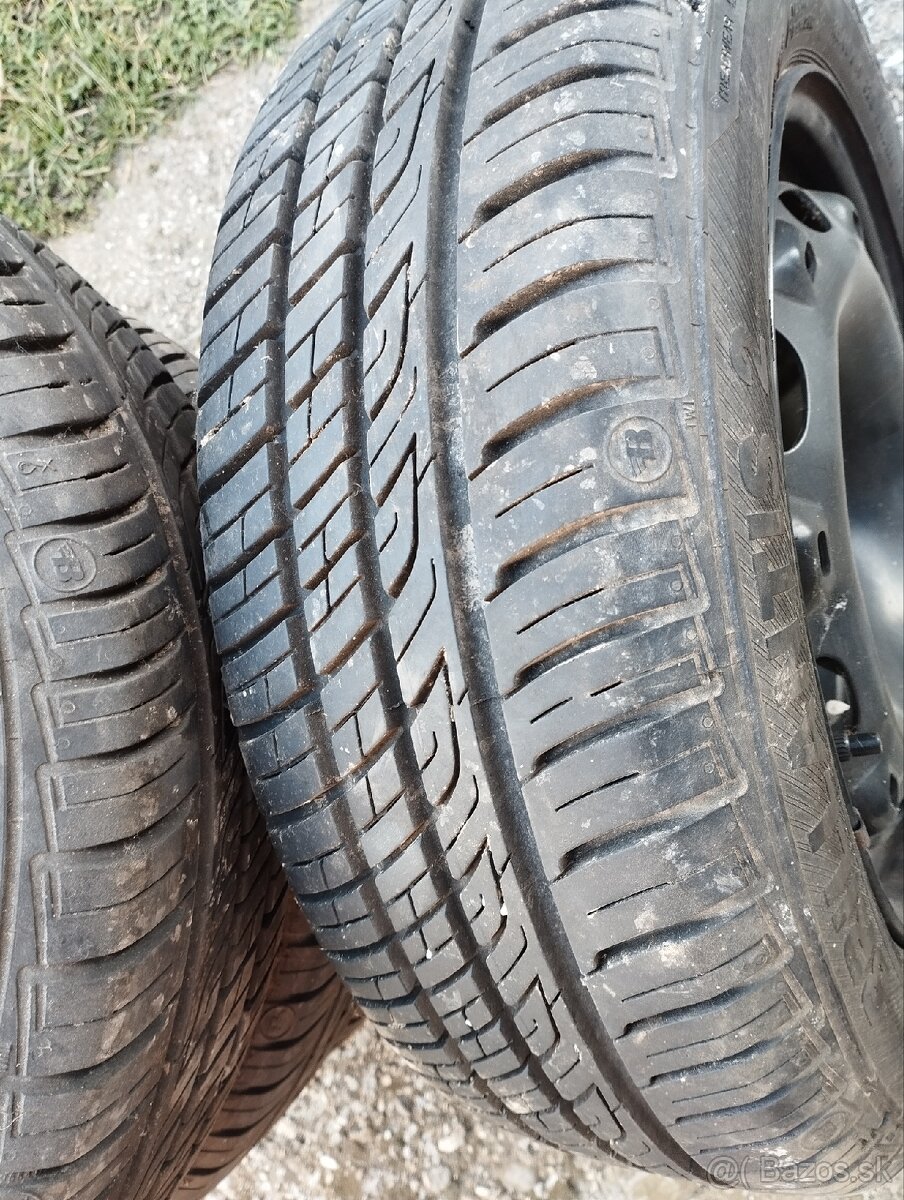 Predám kolesá 14tky letné pneu. - 2