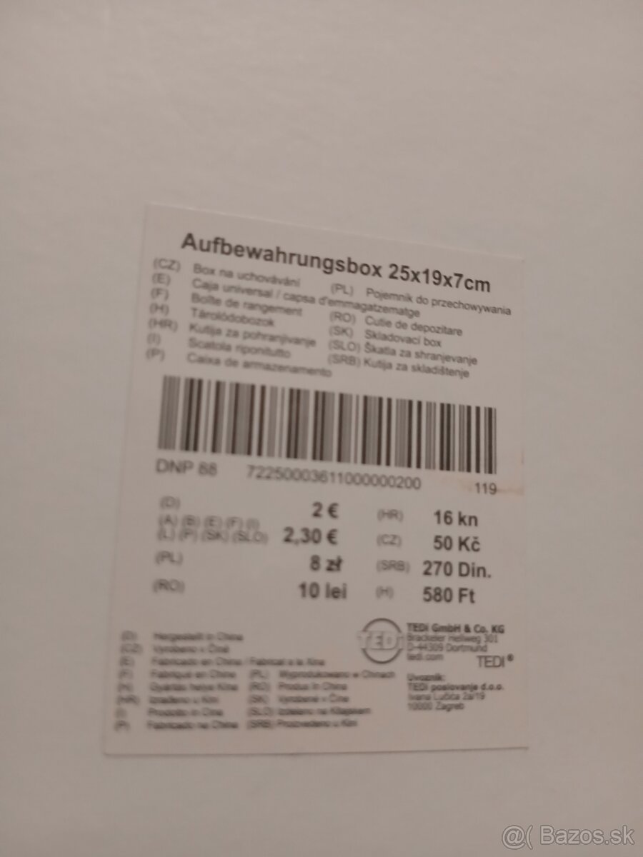 Darčeková krabica so srdiečkami - 2