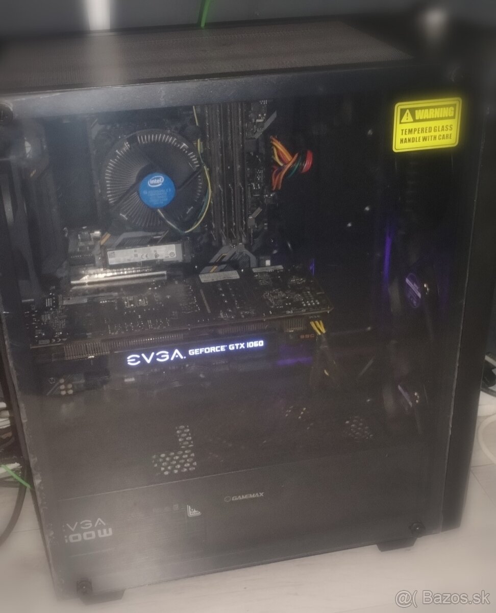 Intel i5 10400f, GTX 1060, 16GB RAM, SSD NVME - 2