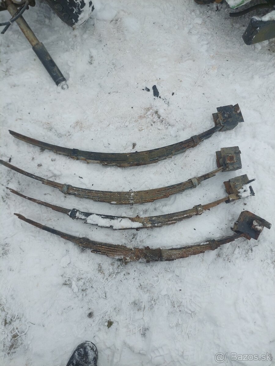 Listové pružiny- perá multicar - 2