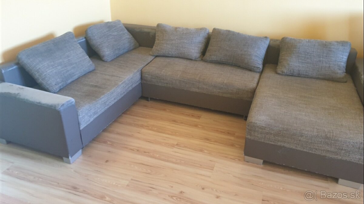 Vianočná akcia - Predám sedaciu súpravu s práčkami - 2