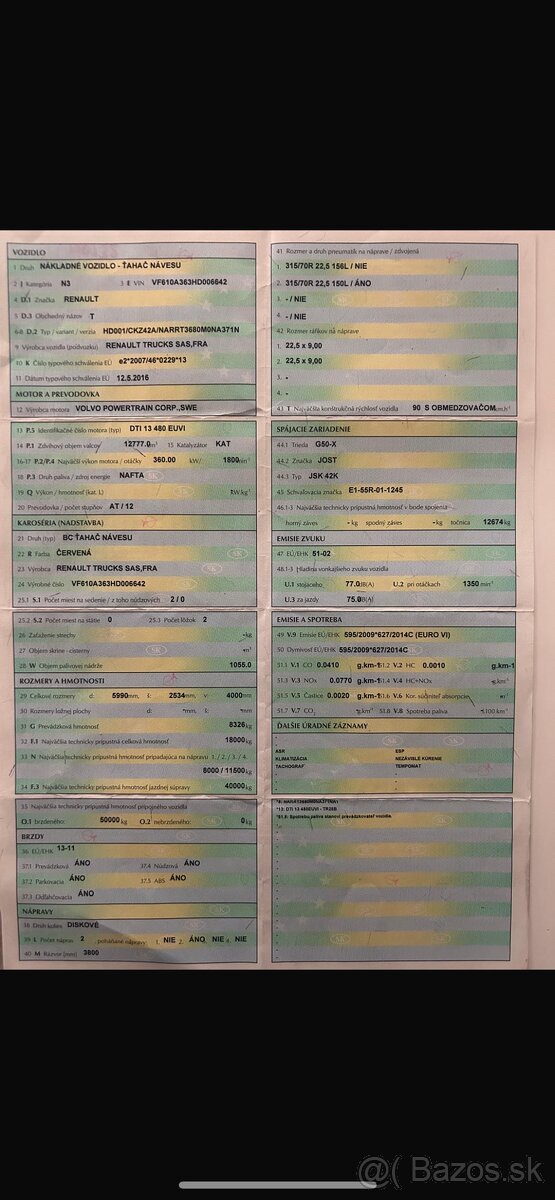 Renault T gama 480 - 2