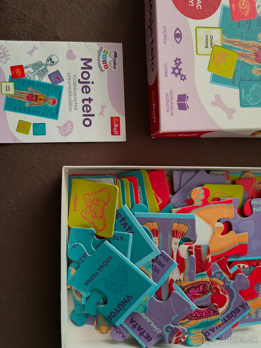 Puzzle Moje telo - 2