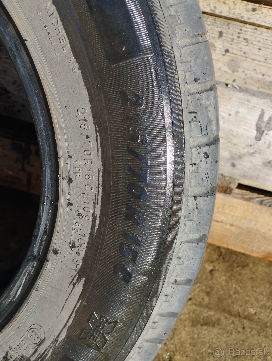 Pneu Michelin, dodávka - 2