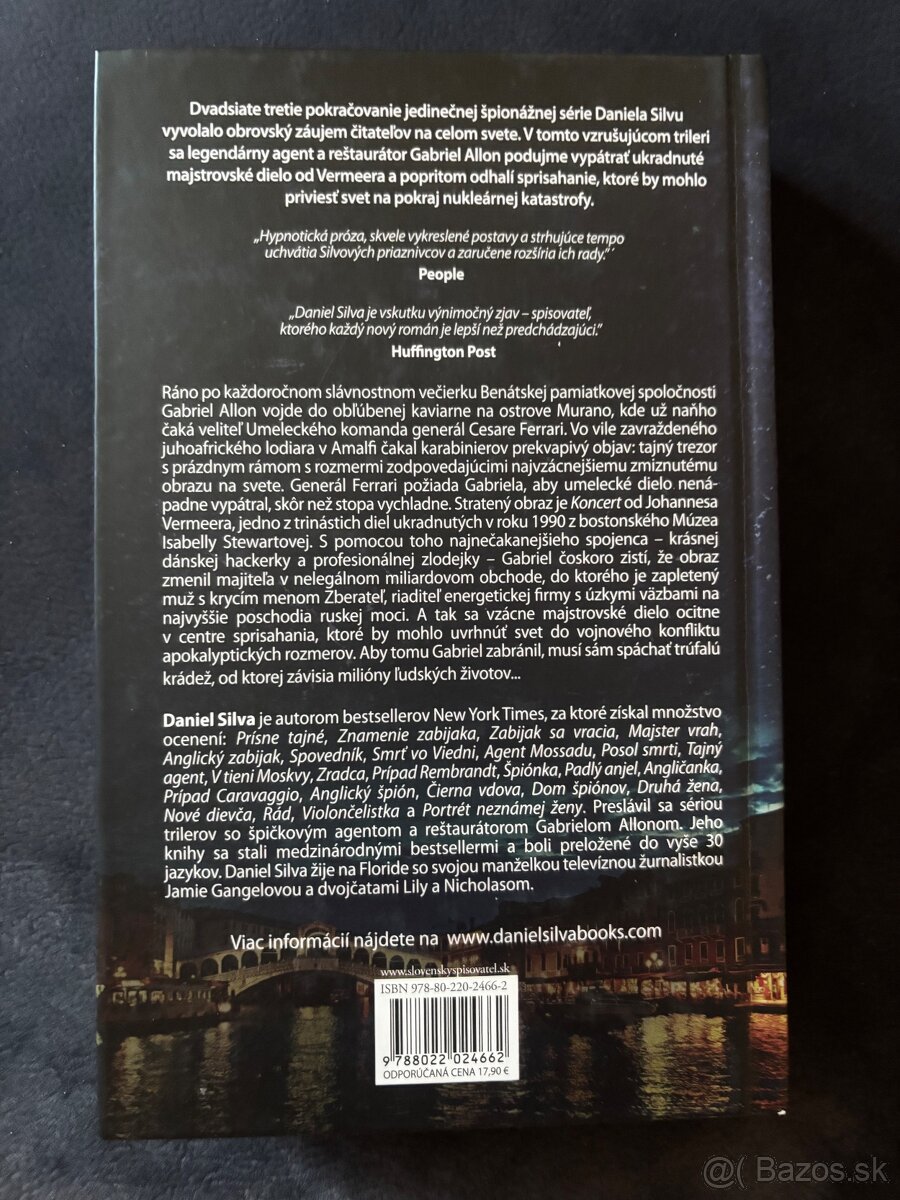 DANIEL SILVA - ZBERATEĽ - 2