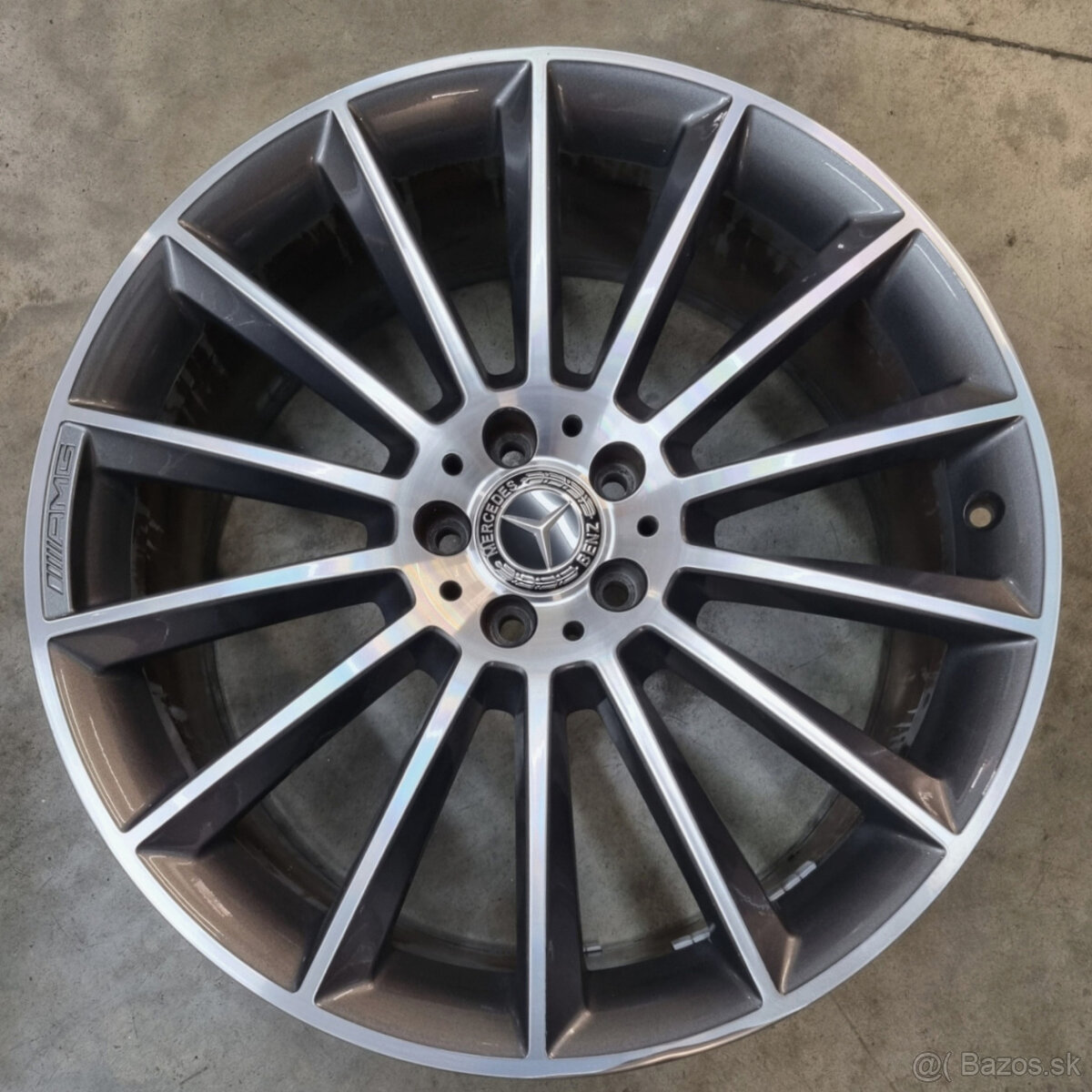 Hliníkové Mercedes disky 5x112 R21 ET54-ET49 - 2