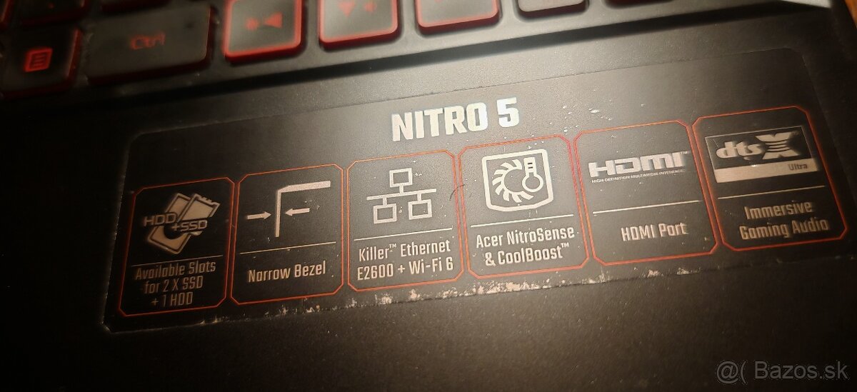 Predám Acer Nitro 5 - 2