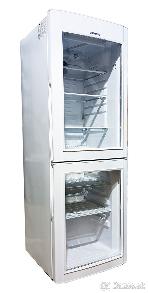 Presklená chladnička SAMSUNG 220 litrov biela - 2