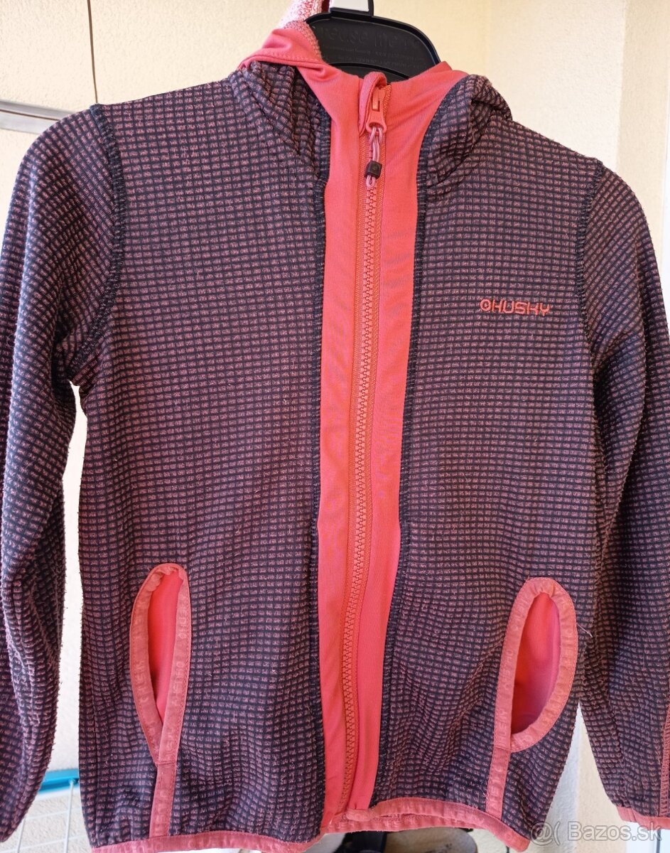 Husky funkčná mikina s kapucňou Artic Zip K 122/128 - 2