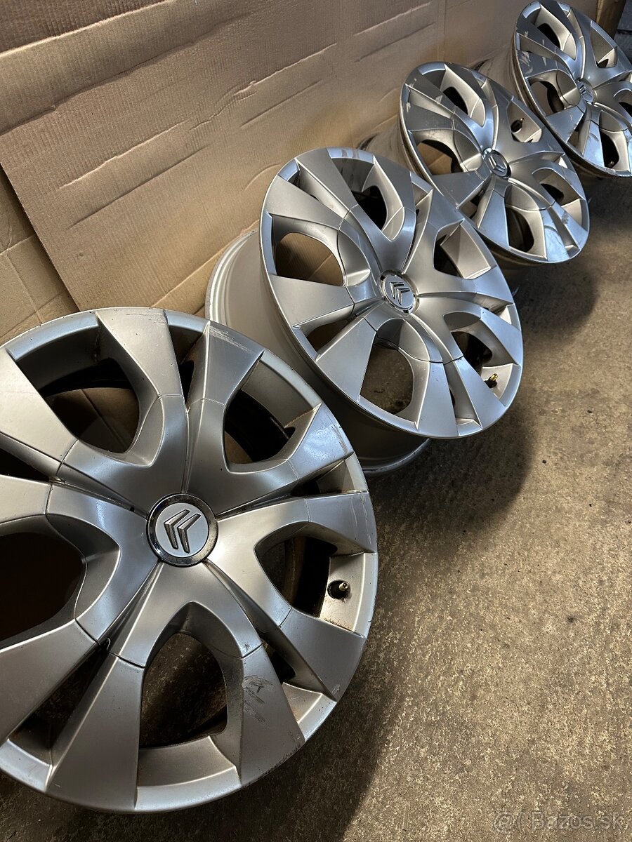 Alu disky (elektróny) originál Citroën r17 - 2