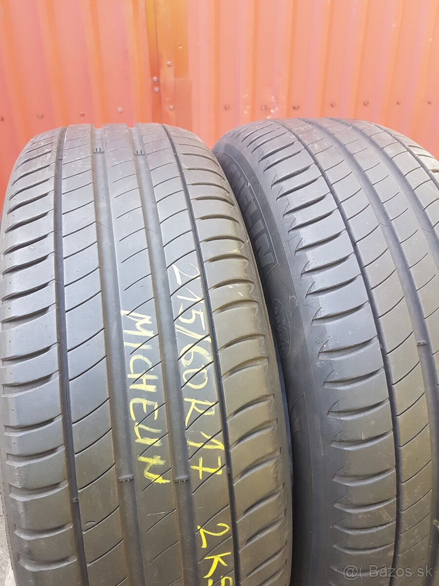 Letne 215/60R17 Michelin 2ks - 2