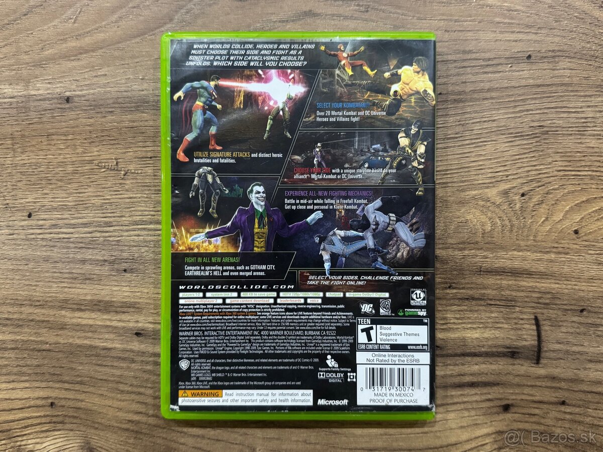 Hra XBOX 360 - Mortal Kombat vs DC Universe - 2
