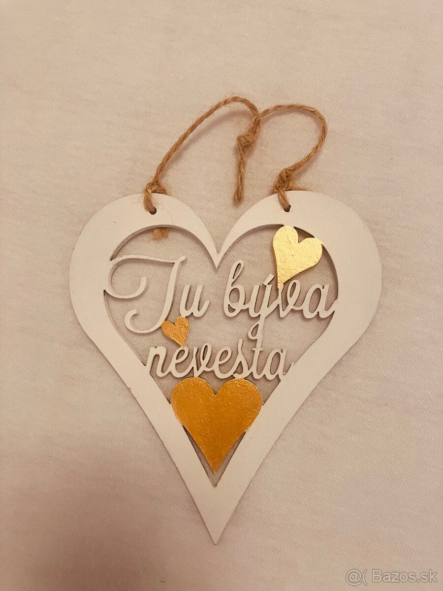 Svadobné nápisy - 2