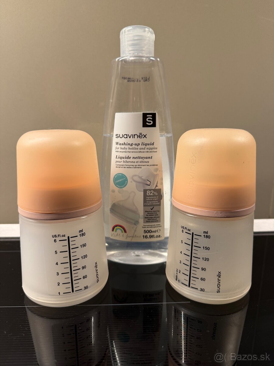 Suavinex fľaša zero 180 ml - 2